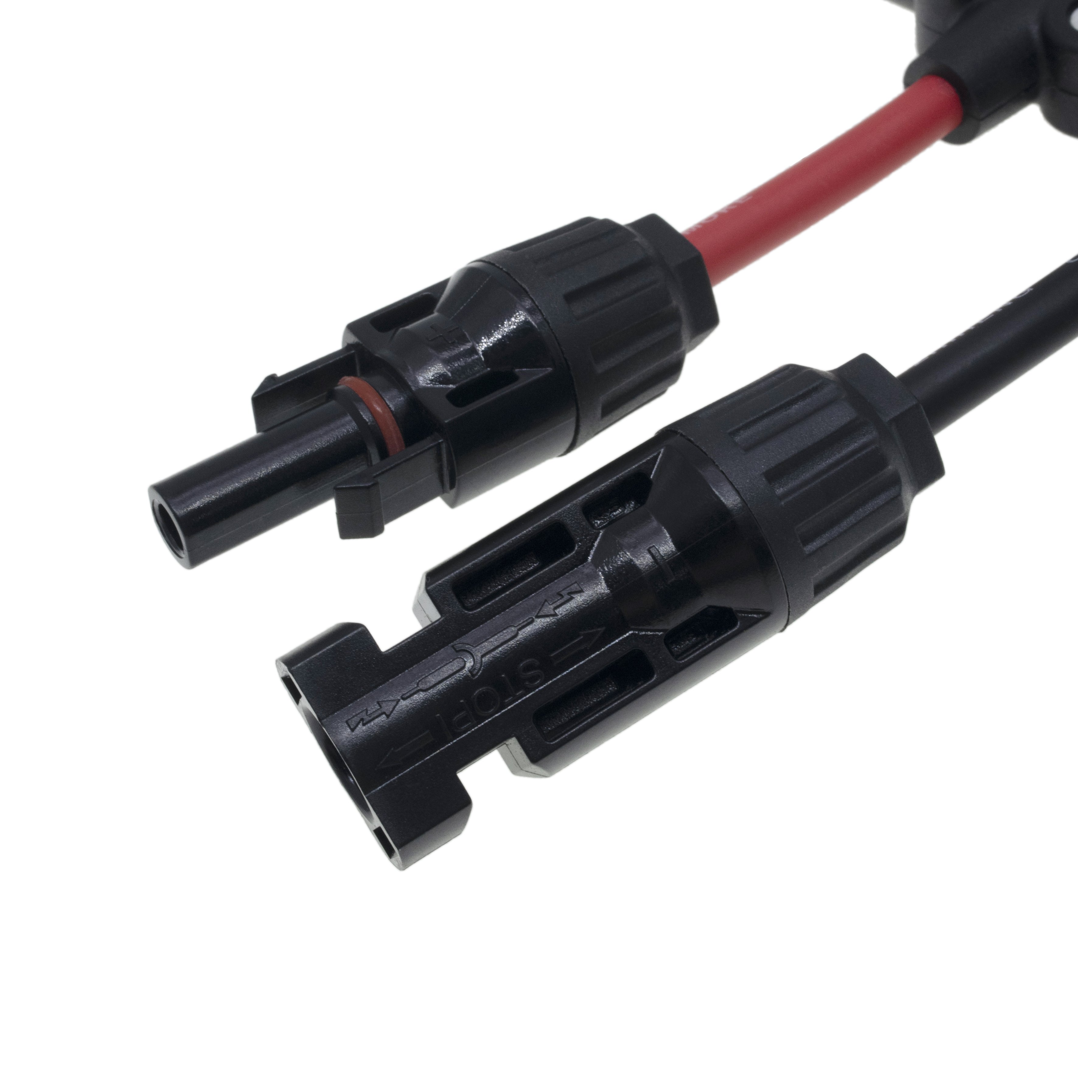 Waterproof PV System Electronic Application Female 5 in 1 Male Splitter Cable Harness Y connector for Solar Panel System