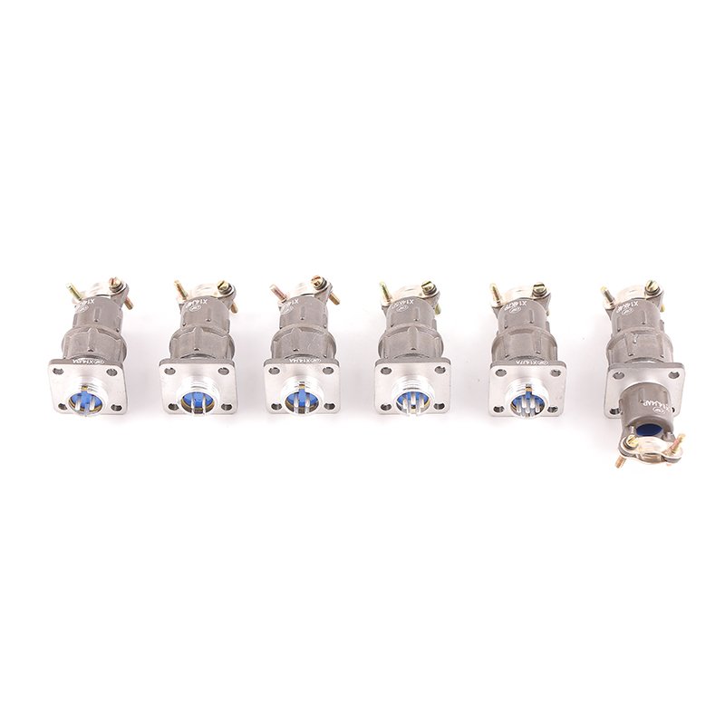 custom 3 4 5 7 pin core wire circular male female waterproof cable connector high current connector