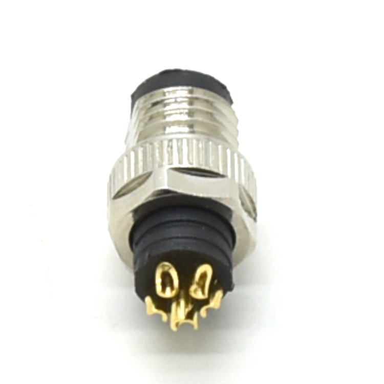 Cost-effective alternative products male moldable plug 6 pin male circular connectors m8