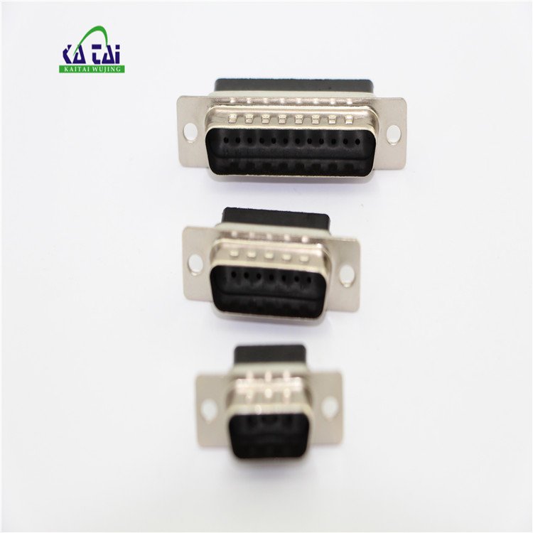 D-sub db15 male female connector for wite DB15 high density crimp DB15S D-SUB Connector