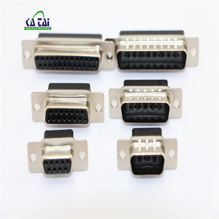 D-sub db15 male female connector for wite DB15 high density crimp DB15S D-SUB Connector