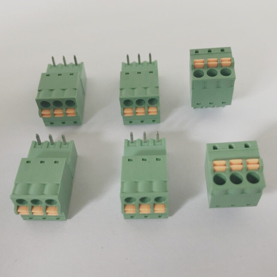 3.5mm 3.81mm KD replace phoenix connector pluggable type terminal block, spring plug-in terminal block