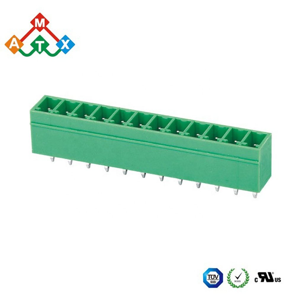 3.5mm 3.81mm KD replace phoenix connector pluggable type terminal block, spring plug-in terminal block