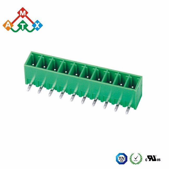 3.5mm 3.81mm KD replace phoenix connector pluggable type terminal block, spring plug-in terminal block