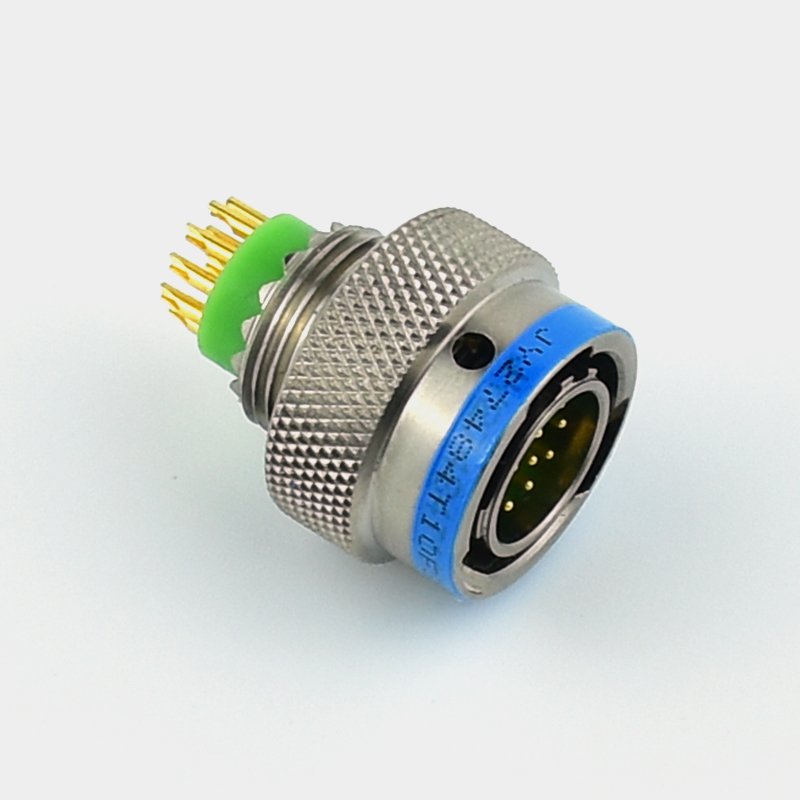 TT 38999 II series OEM/ODM 13pin T10F35PN-H D38999 J599 Electrical Panel Mount Circular Aerospace Connector manufacturer