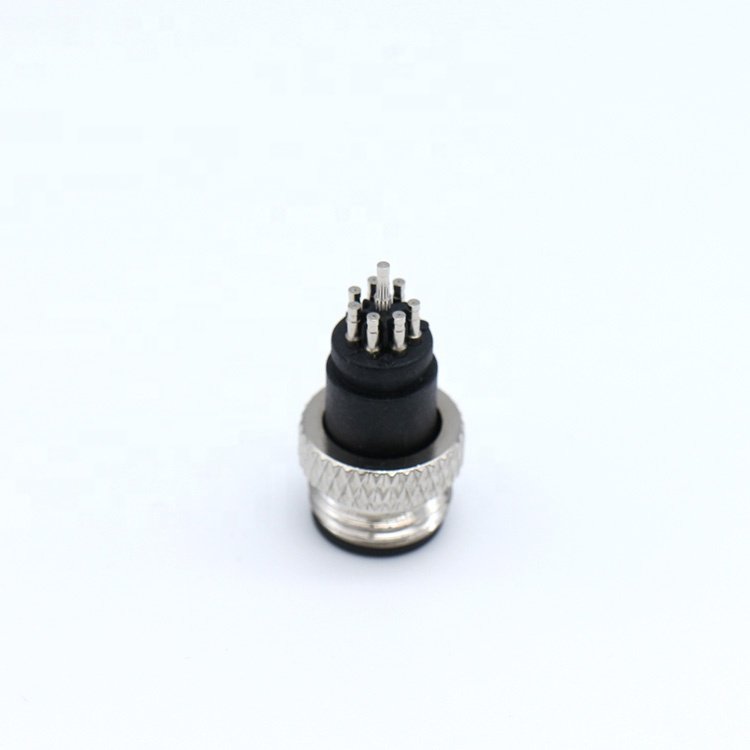 2023 Factory M8 waterproof connector 4pin 8pin male and female m8 connector