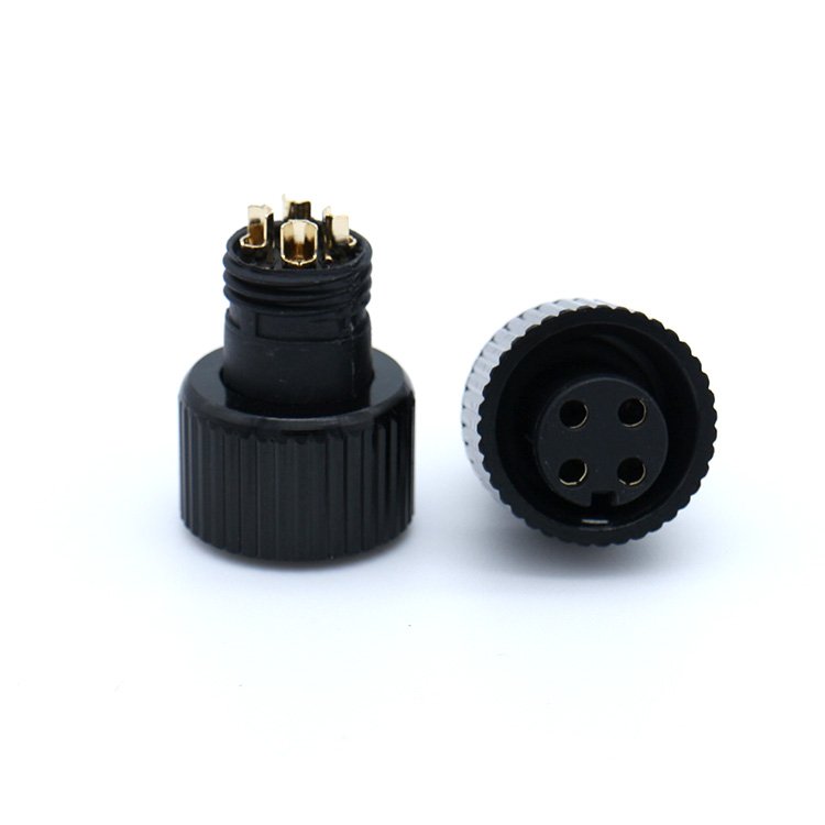 2023 Factory M8 waterproof connector 4pin 8pin male and female m8 connector