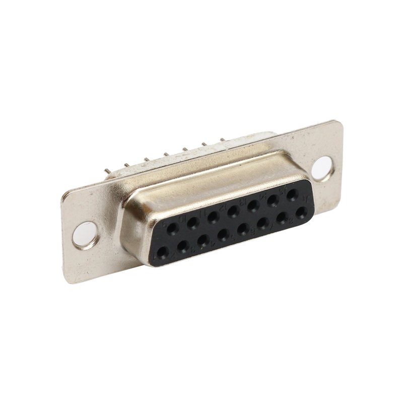 DB9/15/25/37/50 D-SUB Female connector Vertical Through Series