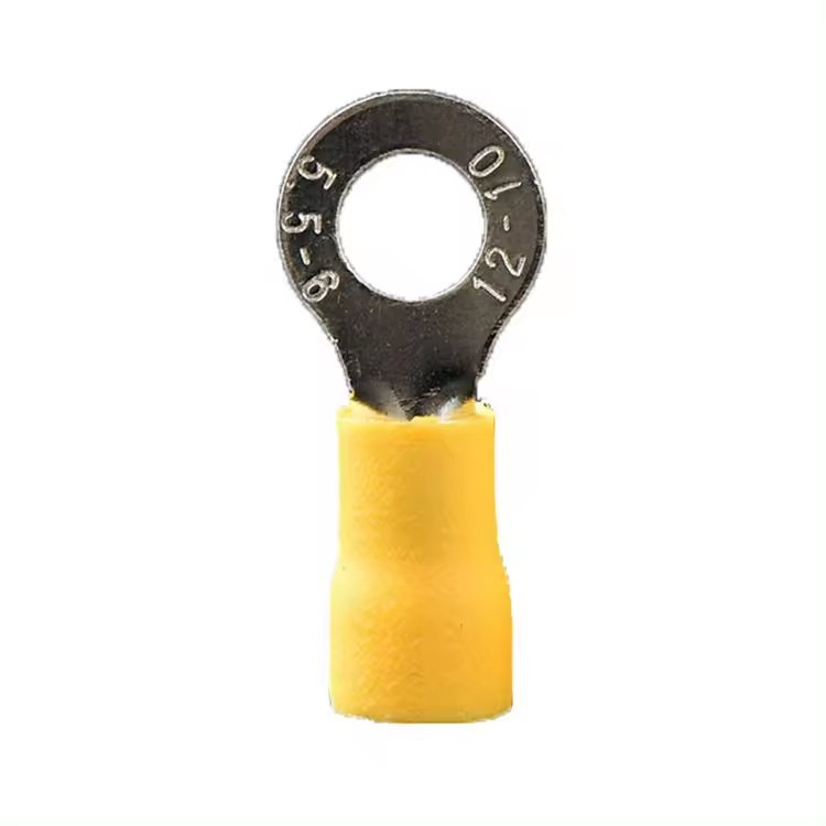 Good Quality Easy Enter Electrical Wire Circular Connector Ring Terminals Connectors RV 2-8 blue Vinyl-Insulated Ring Terminals