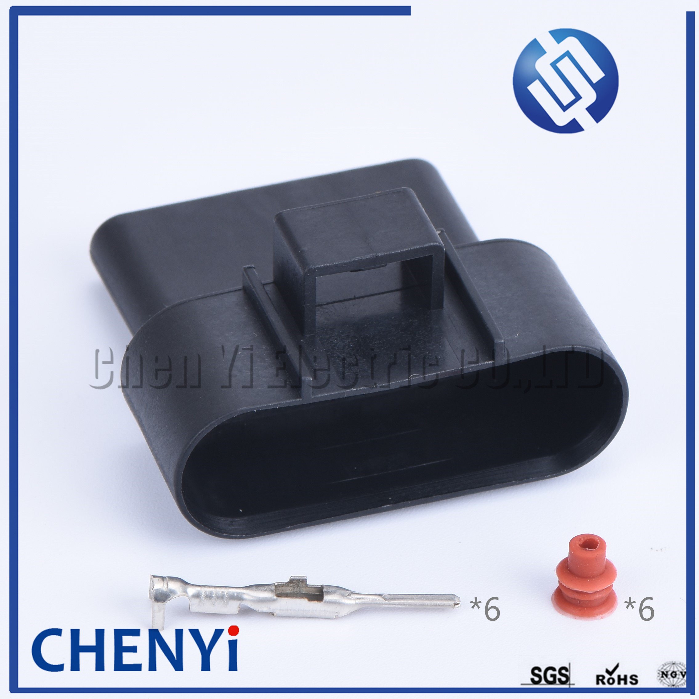 6 Pin waterproof auto connectors plug male female E-2162-000 accelerator pedal connector for TDCI