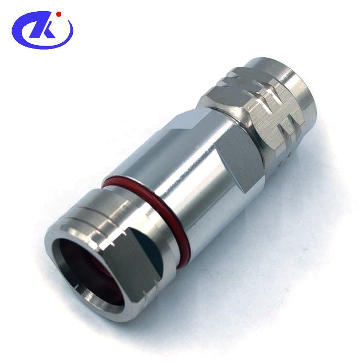 Hot sell N male plug straight clamp rf connector for 1/2 inch feeder cable in good performance