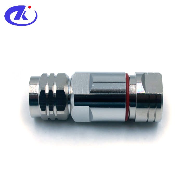 Hot sell N male plug straight clamp rf connector for 1/2 inch feeder cable in good performance