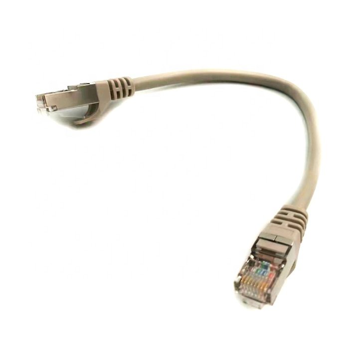 Factory Cat6e Ethernet Cable Grey Rj45 to Rj45 Male Connector Network Communication Usb Male Custom cable PVC/COPPER Rohs CE