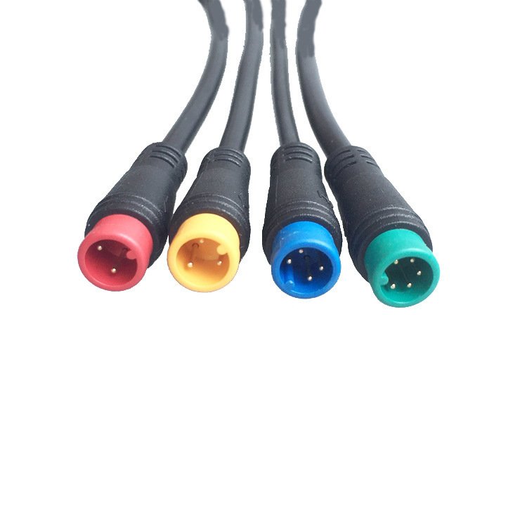 2023 high quality M8 M12 M16 waterproof connector ip67 ip69 for video CCTV M8 M12 M16 waterproof connector