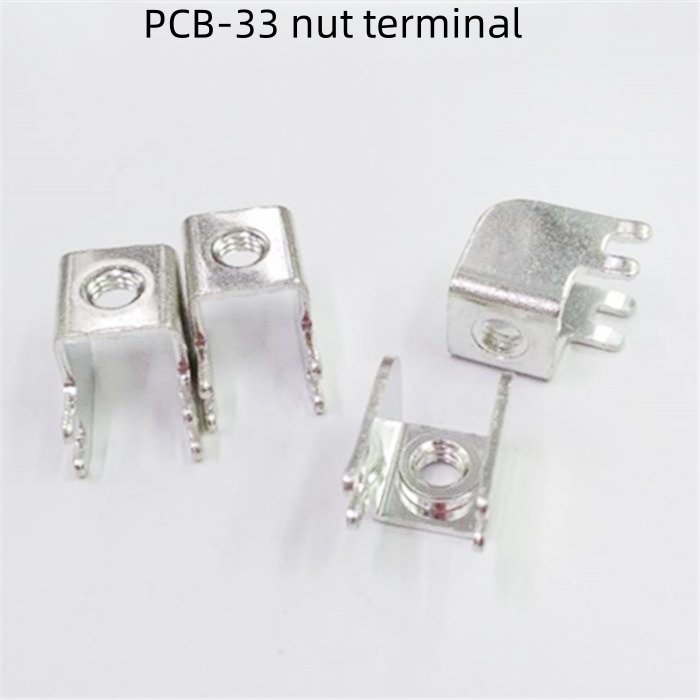 PCB 33 Nut terminals PCB connectors baseboard terminals side-horizontal riveting hardware holder