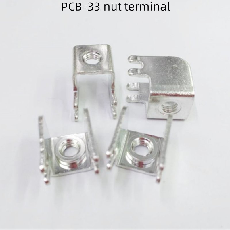 PCB 33 Nut terminals PCB connectors baseboard terminals side-horizontal riveting hardware holder