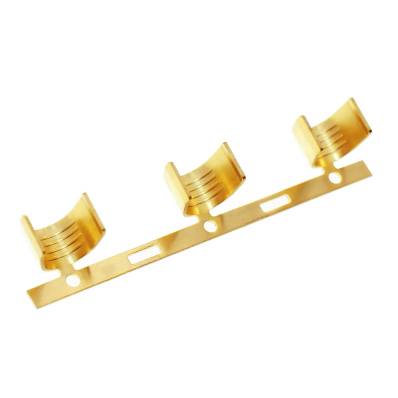 Factory direct sales 145 electric heating terminal brass crimp terminal connector non-insulated crimp terminal