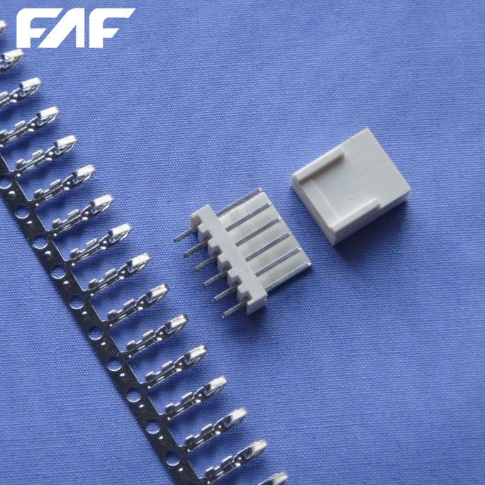 FAF Molex KK 254 2510 2695 7780 Connector Nylon 66 Phosphor Bronze Brass 2.54mm Pitch Wire To Board Connector