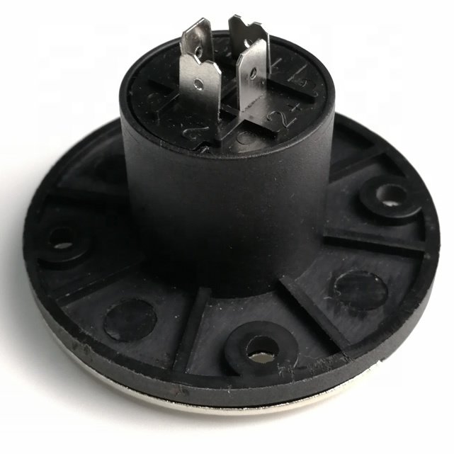 4Pole speakon female panel mount connector for speaker amplifier plug cable