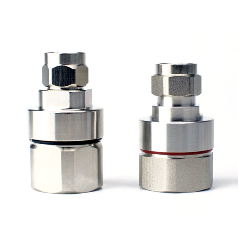 N Male Connector Clamp Attachment For 7/8 inch Flexible N male Straight rf coaxial Connector for 7/8" Feeder cable