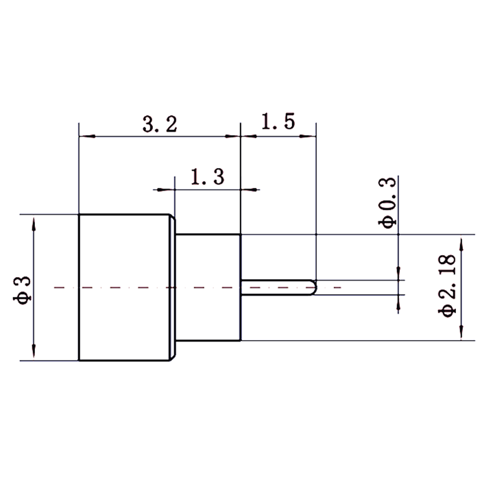 High Performance SSMP Mini SMP Smooth Bore Hermetic Kovar Pin Header RF Coaxial Connector