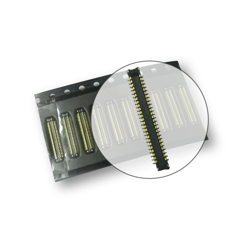 Compatible with AXE650124 narrow pitch 50P board to board connector 0.4mm male socket BM1150