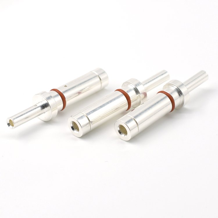 New Energy Vehicle Connector Pin High Current EV Pin Plug Terminals Connectors of EV Charging Gun Pin