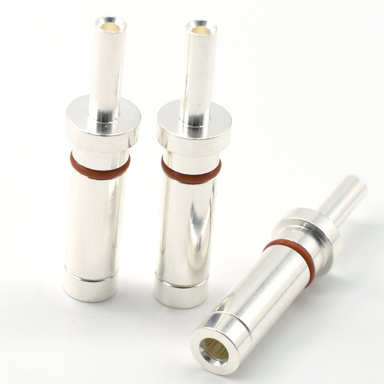 New Energy Vehicle Connector Pin High Current EV Pin Plug Terminals Connectors of EV Charging Gun Pin