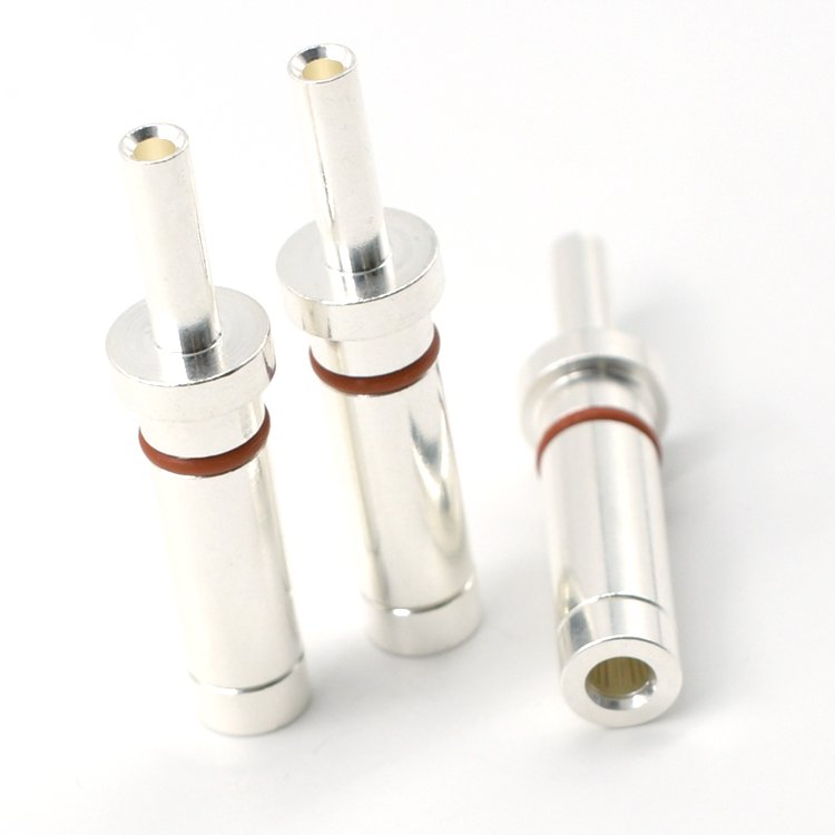 New Energy Vehicle Connector Pin High Current EV Pin Plug Terminals Connectors of EV Charging Gun Pin