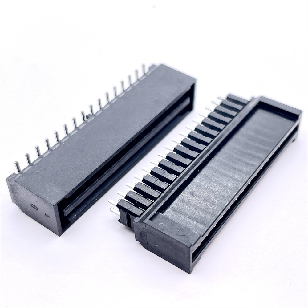 Soulin 2.54mm Pitch Dual Row Straight Male Socket SMT Female Socket Board-to-Board Connector for Displays