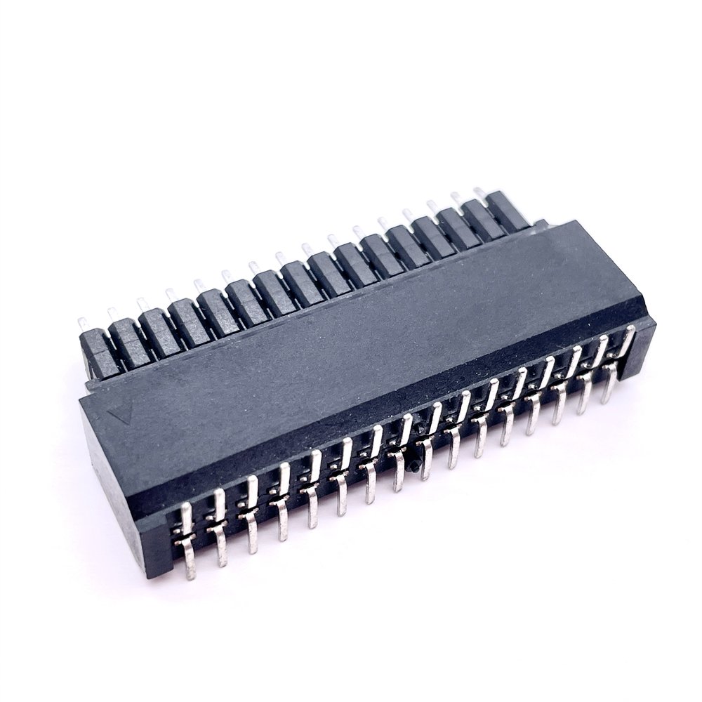 Soulin 2.54mm Pitch Dual Row Straight Male Socket SMT Female Socket Board-to-Board Connector for Displays