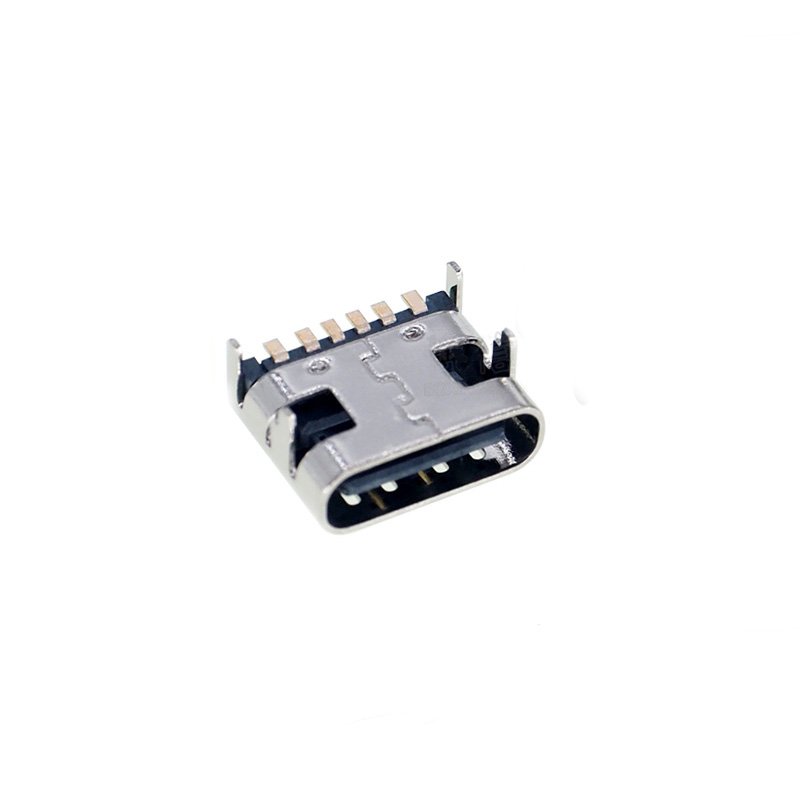 type c connector 6pin usb type c connector Type-C 3.1 Female Head Plates waterproof usb type c female connectors 6P