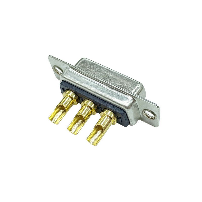 3W3 High Current Female Base Connector D-SUB Welded Wire Gold-plated Socket Servo Harness Switch Crimp Terminal Line