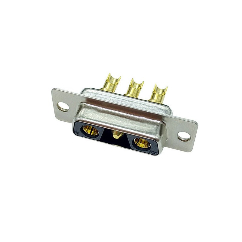 3W3 High Current Female Base Connector D-SUB Welded Wire Gold-plated Socket Servo Harness Switch Crimp Terminal Line
