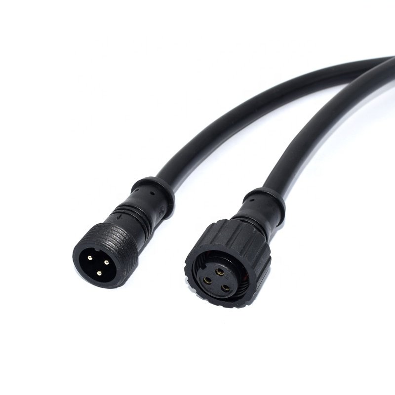 M8 M10 M12 M14 M16 M18 Male and Female Connector 2 3 4 5 6 7 8 10 Pin circular LED outdoor lighting Waterproof Cable Connector