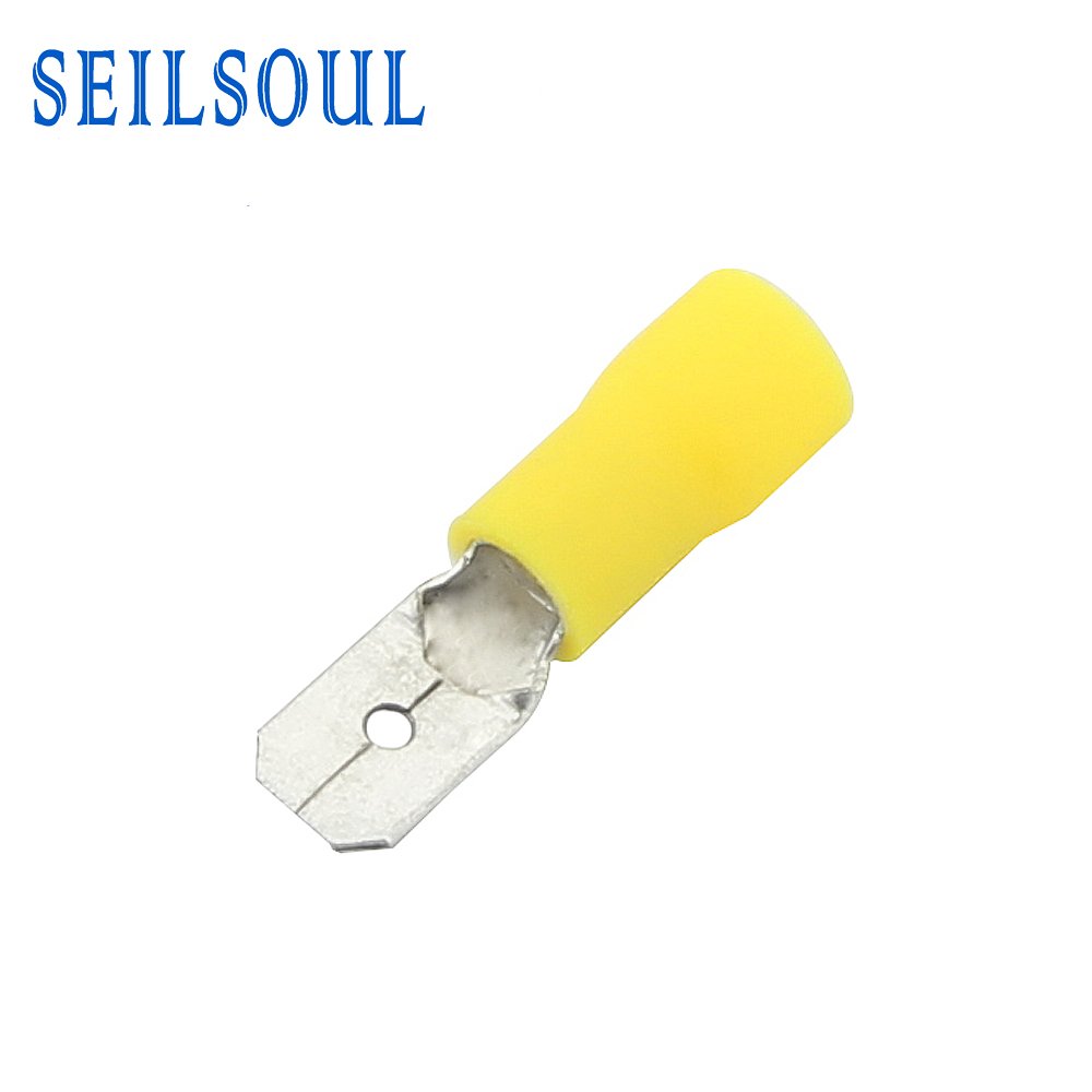 Faston Male Spade Crimp Quick Disconnect Splice Cable Lug Tin Wire Connector Terminals