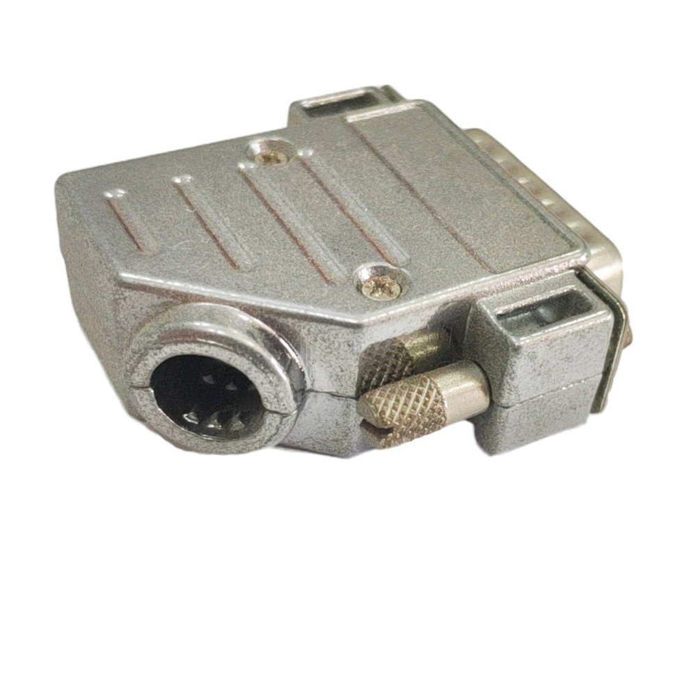 Zechao 5W5 D-SUB 25pin 13W3 17W2 21W1 Connector Zinc Alloy Metal Shell DB 25p Case Plug Hood