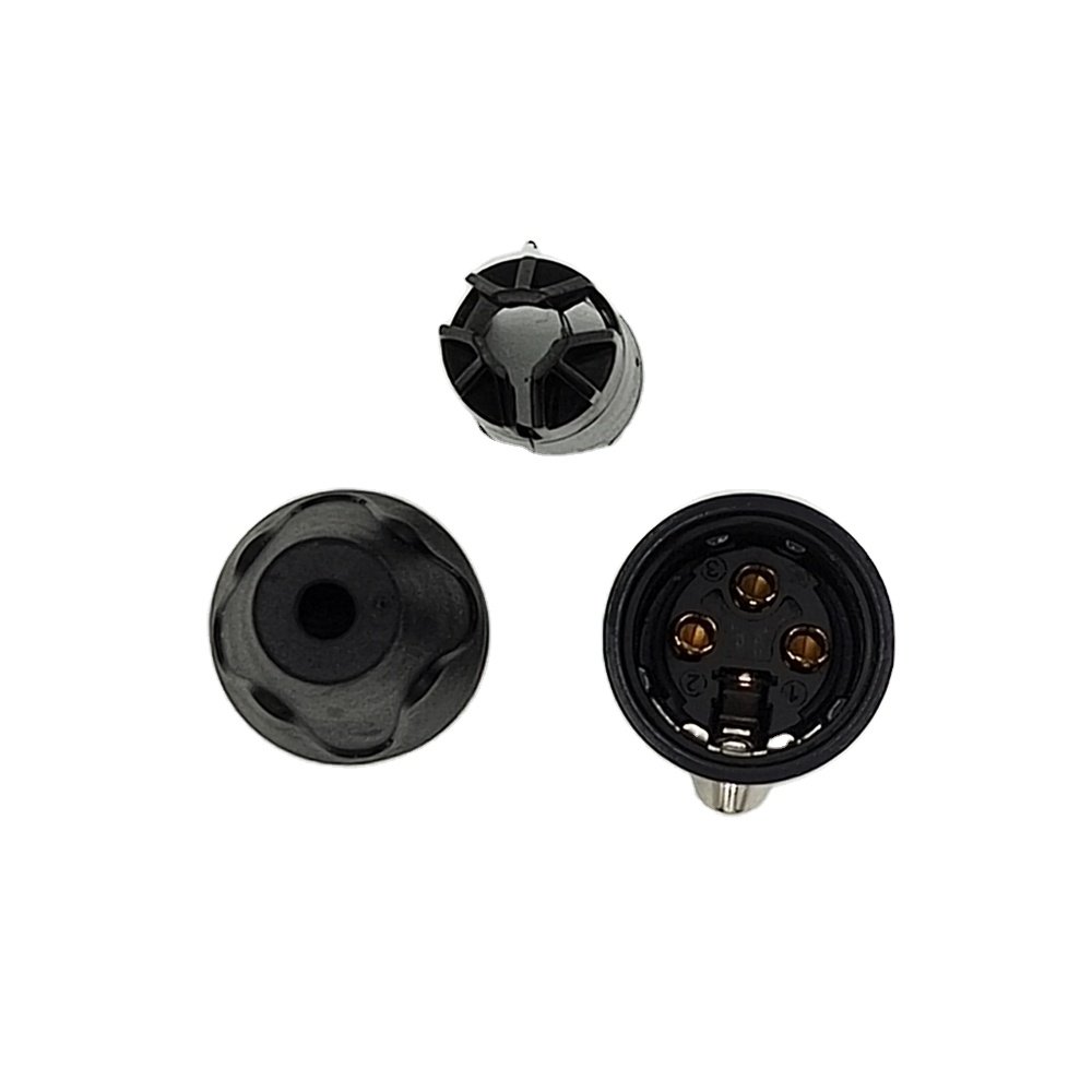 Copper Contact 3 PIN Connector Female XLR Microphone Connect Jack Female Gold Plated XLR 3 Pin Connectors XLR Mic Connector