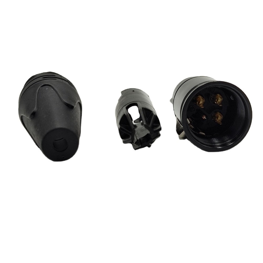 Copper Contact 3 PIN Connector Female XLR Microphone Connect Jack Female Gold Plated XLR 3 Pin Connectors XLR Mic Connector