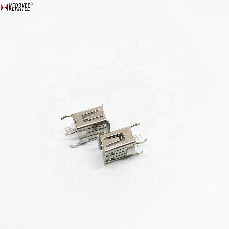 USB 2.0 AF connector 10.5 transparent crimping type