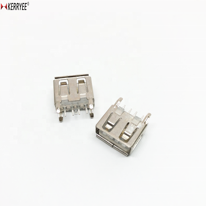 USB 2.0 AF connector 10.5 transparent crimping type