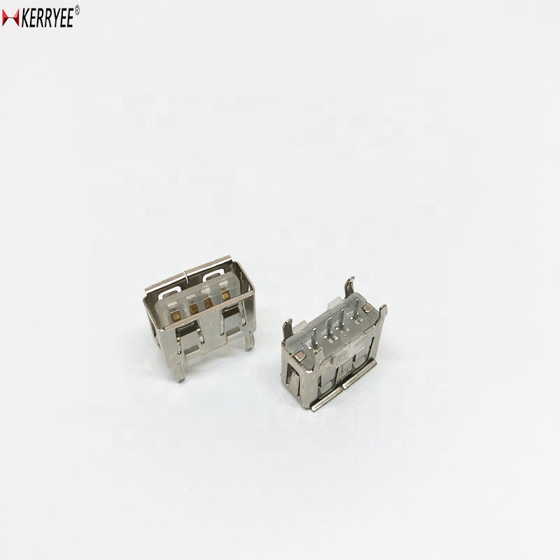USB 2.0 AF connector 10.5 transparent crimping type