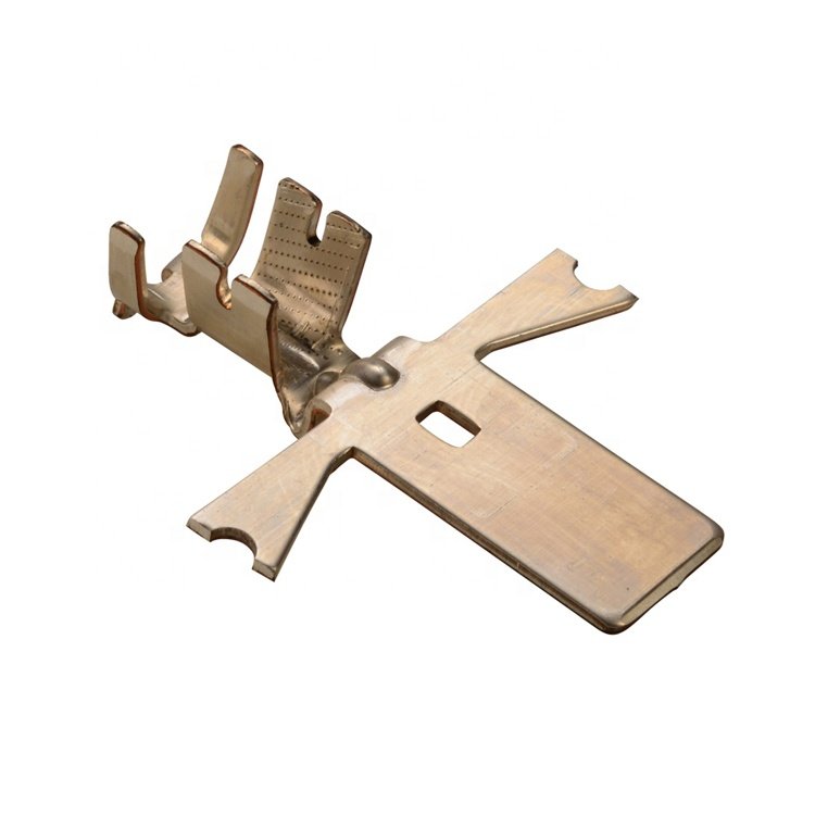 Custom copper electrical wire crimp contact terminal connector