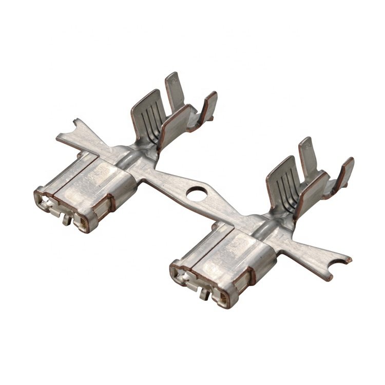 Custom copper electrical wire crimp contact terminal connector