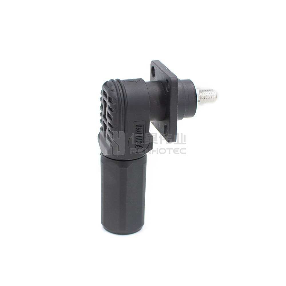 Ev battery energy storage connectors plug and socket 70a 100a 120a 1000v dc battery connector