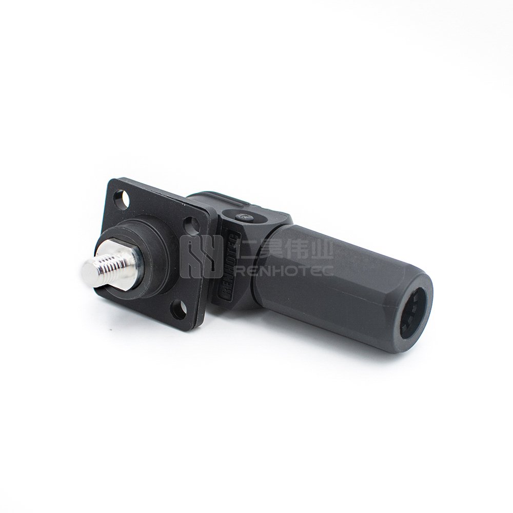 Ev battery energy storage connectors plug and socket 70a 100a 120a 1000v dc battery connector