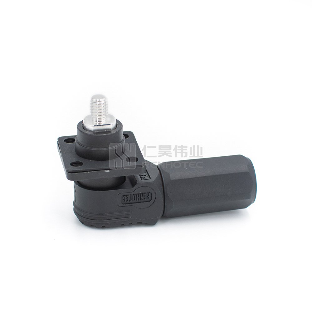 Ev battery energy storage connectors plug and socket 70a 100a 120a 1000v dc battery connector