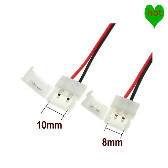 Free Sample Solder8MM 10MM 12MM Free 2 3 4 5 6 Pin Rgbw Cable Connectors For LED Strip Lights