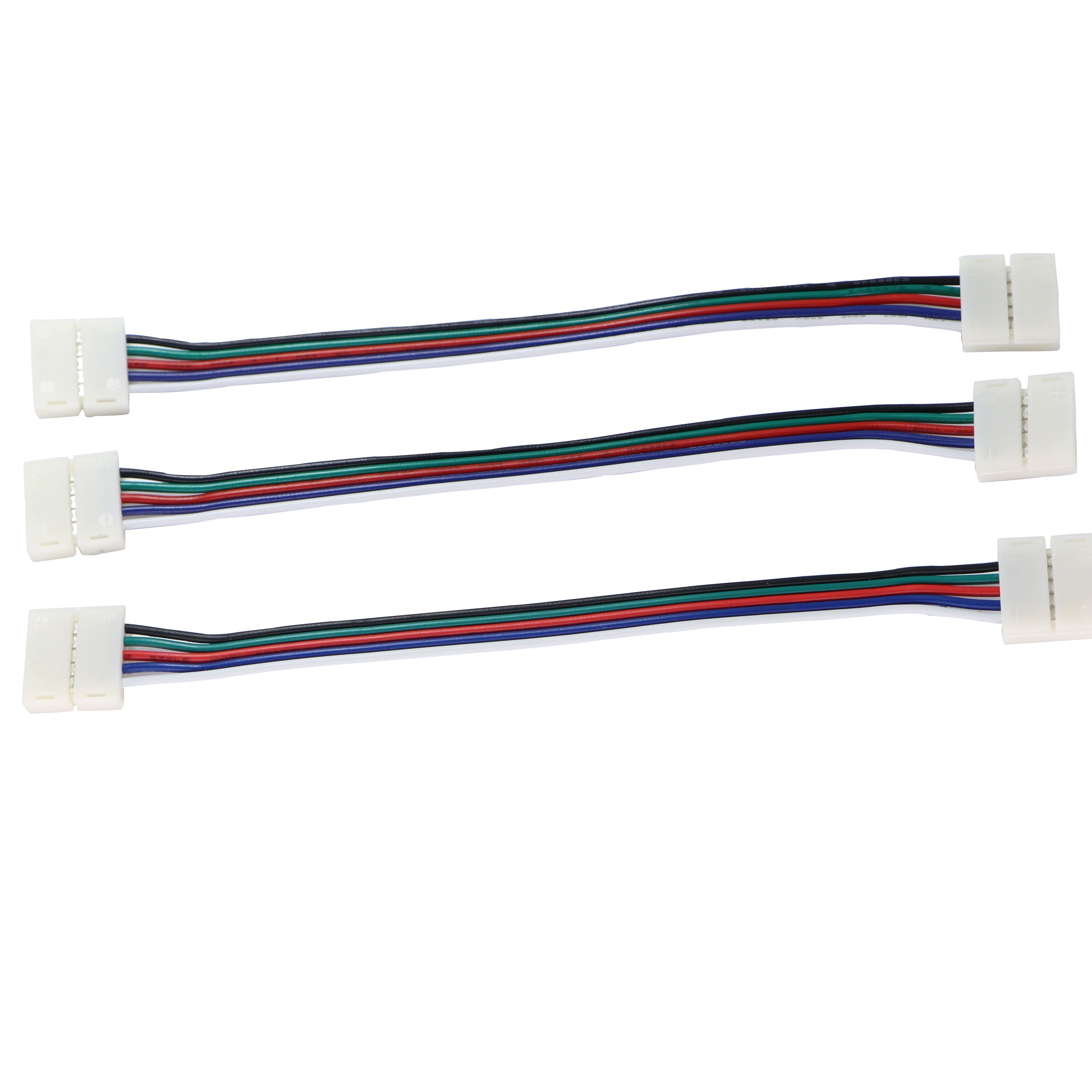 Free Sample Solder8MM 10MM 12MM Free 2 3 4 5 6 Pin Rgbw Cable Connectors For LED Strip Lights
