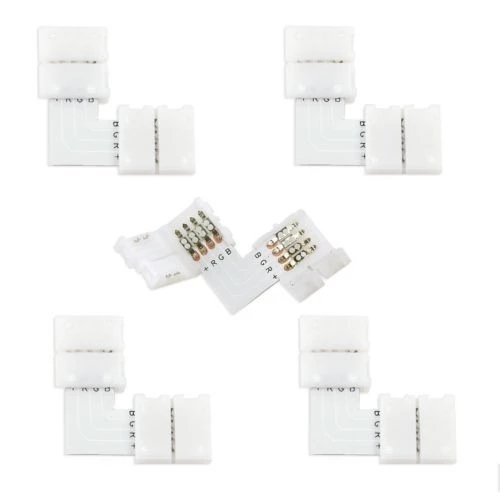 Free Sample Solder8MM 10MM 12MM Free 2 3 4 5 6 Pin Rgbw Cable Connectors For LED Strip Lights